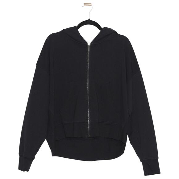 Zella Swoop Full Zip Hoodie Black Size 2X